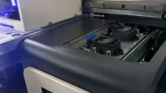 Цифровой планшетный светодиодный УФ-принтер Dtf с 2 головками XP600 Dx8 формата A3